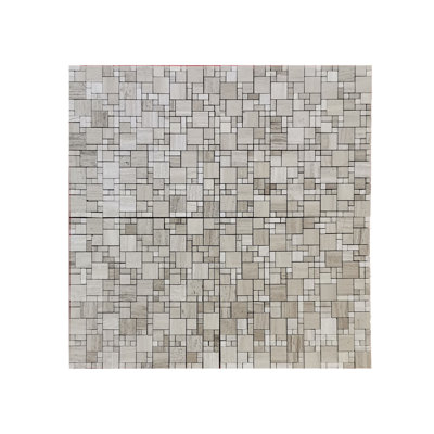 12" x 12" Marble Versailles Mosaic Wall & Floor Tile