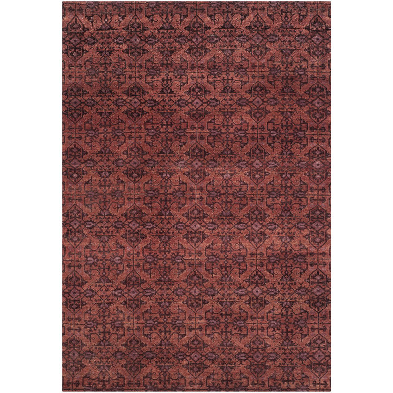 Ralph Lauren Sheldon Wool, Cotton, Silk Oriental Rug, Rectangle 2' x 3'