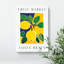 XMKTMKT-384 Lemon Costa Brava Fruit Market - Wrapped Canvas Print-385592975