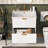 Resh 24.03 " W Wall Mounted Wall Mounted 1 Single Vanity Bathroom Vanity With Ceramic Top