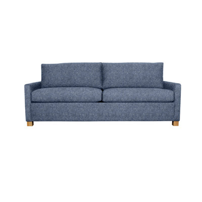 Louisa 87" Square Arm Sofa Bed with Reversible Cushions with USB