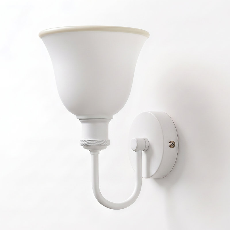 Wall Sconce with Frosted Bell Shade and E27 Holder