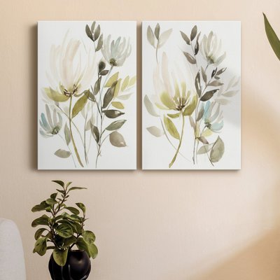 " Winter Arrangement I " 2 - Pieces Painting Print