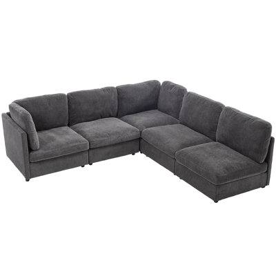 5 Piece Modular Sectional Sofa