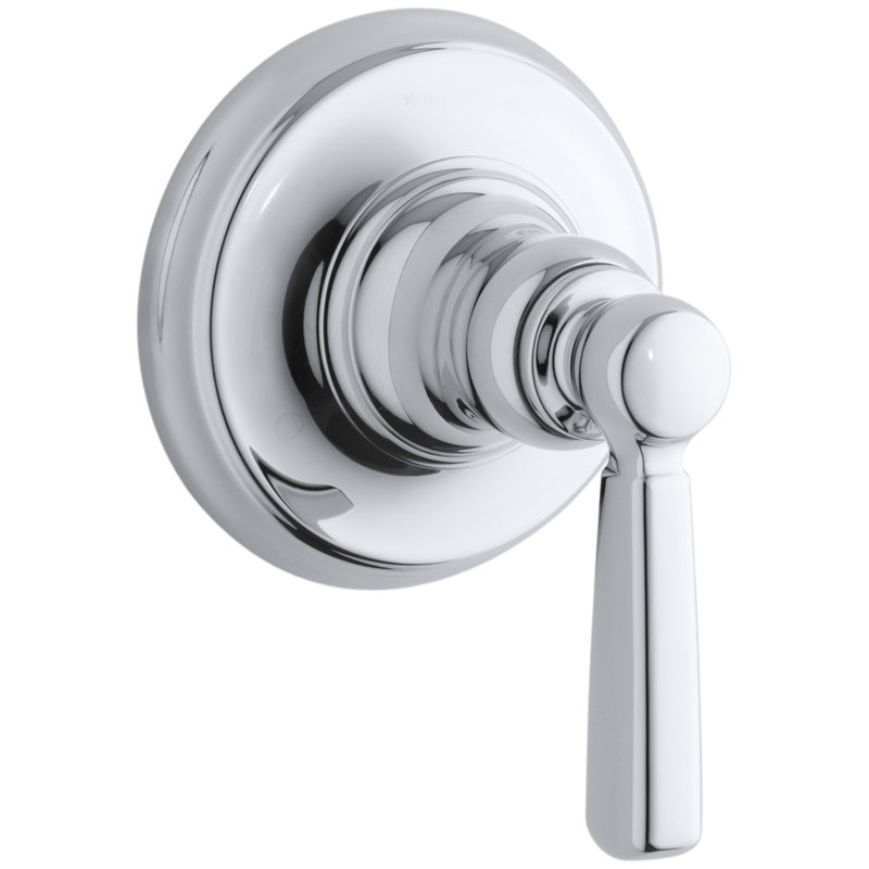 Bancroft Transfer Valve Shower Faucet Trim, Polished Chrome