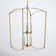 Olive 8 - Light Dimmable Lantern Geometric Chandelier