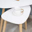 Nesting Coffee Table, Stacking End Tables 59.5*39.5*45 cm Manufactured Wood 2 Pieces Nesting Side Table White Nesting Design-567255698