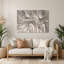 Art mural gris Biomorphic Abstraction 80-352333270