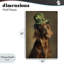 Plaque murale The Setter irlandais, design par Tina LeCour-933354280