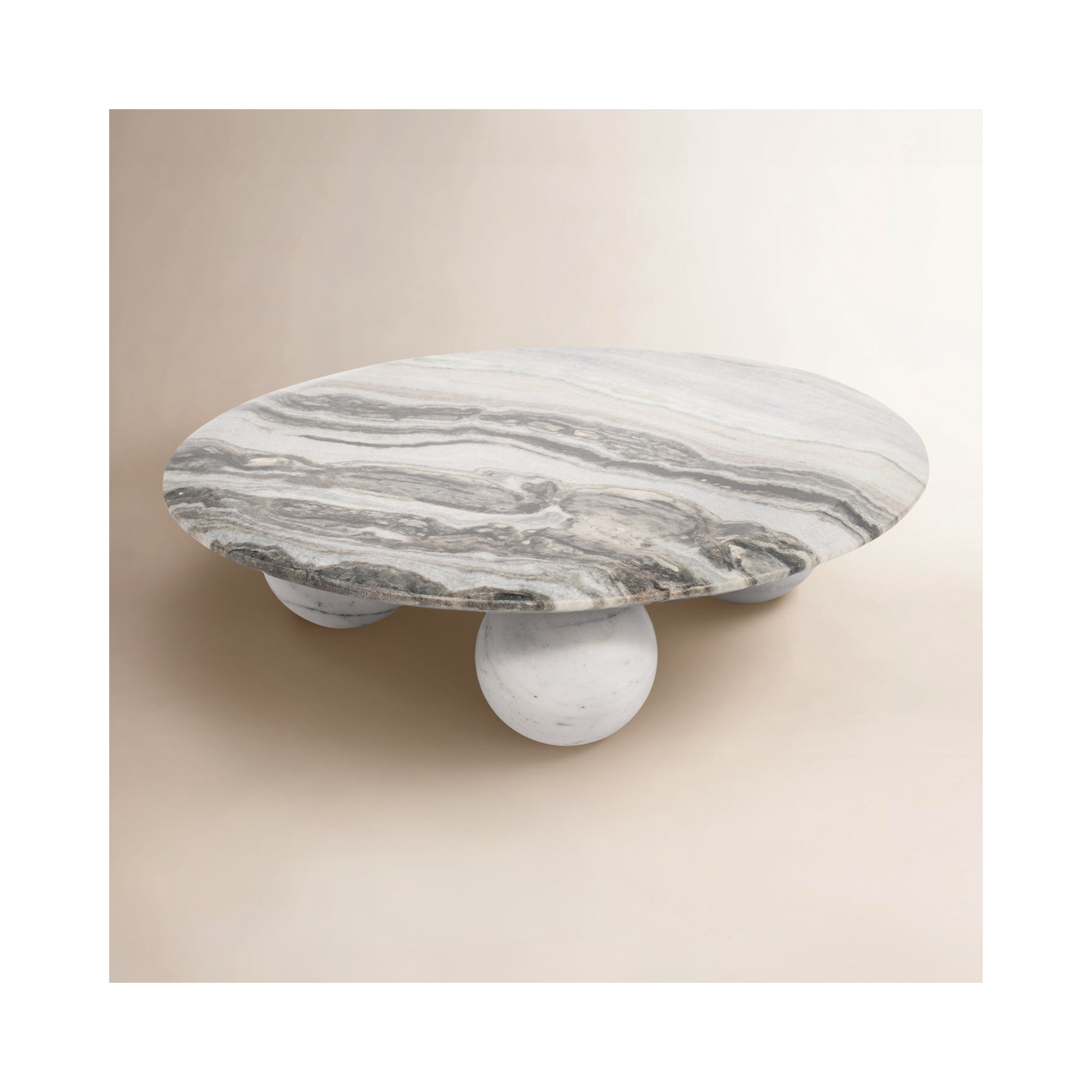 Sandra Marbleized Decorative Plate