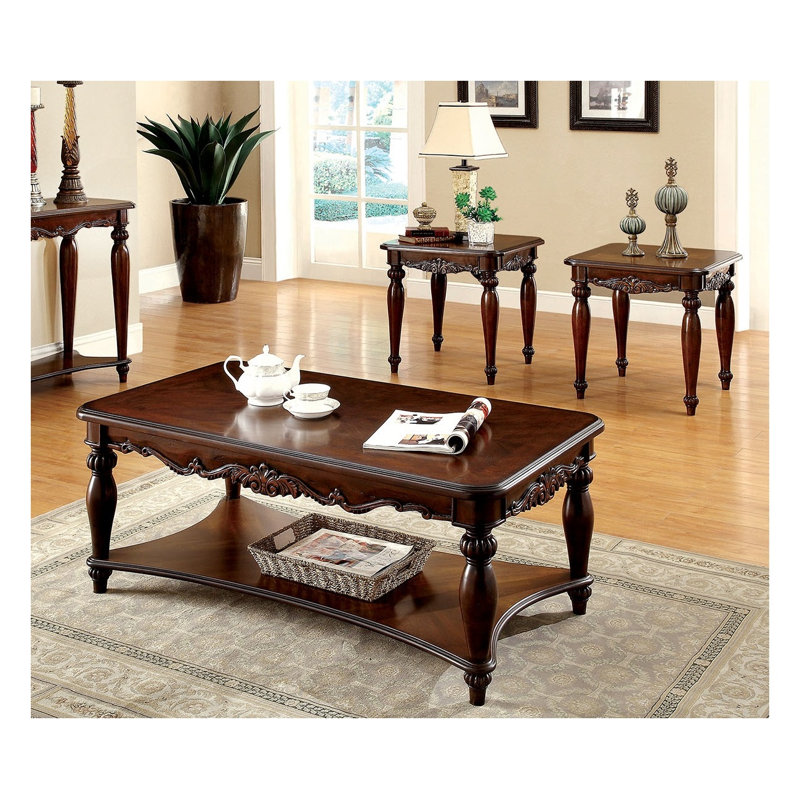 Table basse 3 pièces Traditional Style