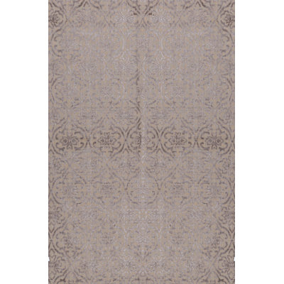 Jakat Hand Woven Cotton and Wool Abstract Area Rug