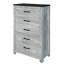 KICKS GREY WASH CHEST