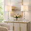 Ensemble de lampes de table 28 "en cristal Glam