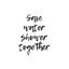 "Save Water douche Together" par Pixy Paper-impression d’art textuel-49717258-49717255