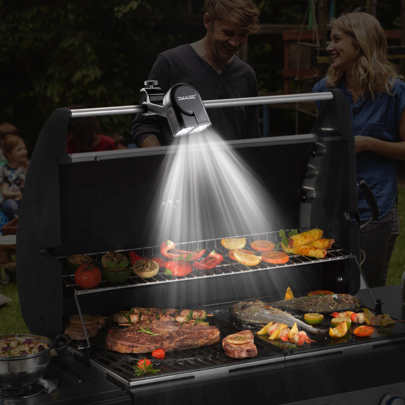 Lumière de barbecue réglable à DEL