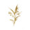 «Gold Line Lily of the Valley I», reproduction sur toile tendue
