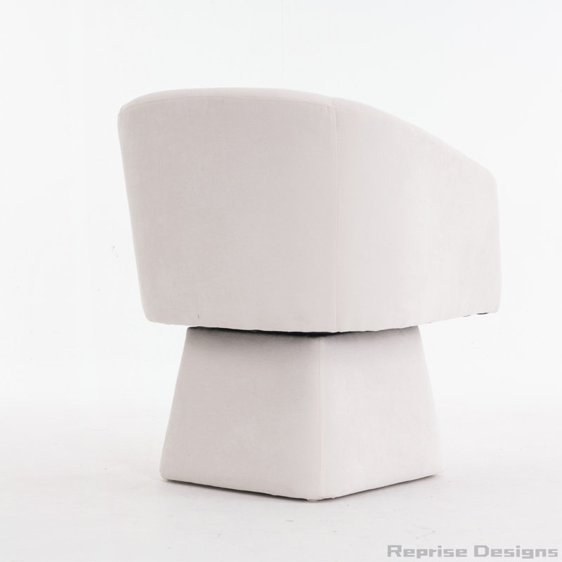 Chaise pivotante moderne, Beige