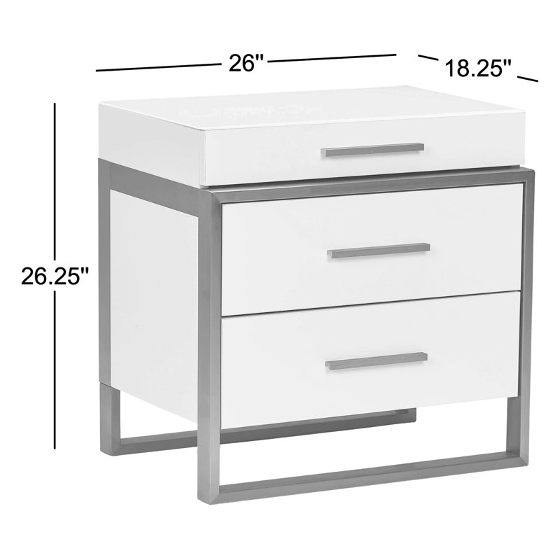 Marquee 3 - Drawer Nightstand