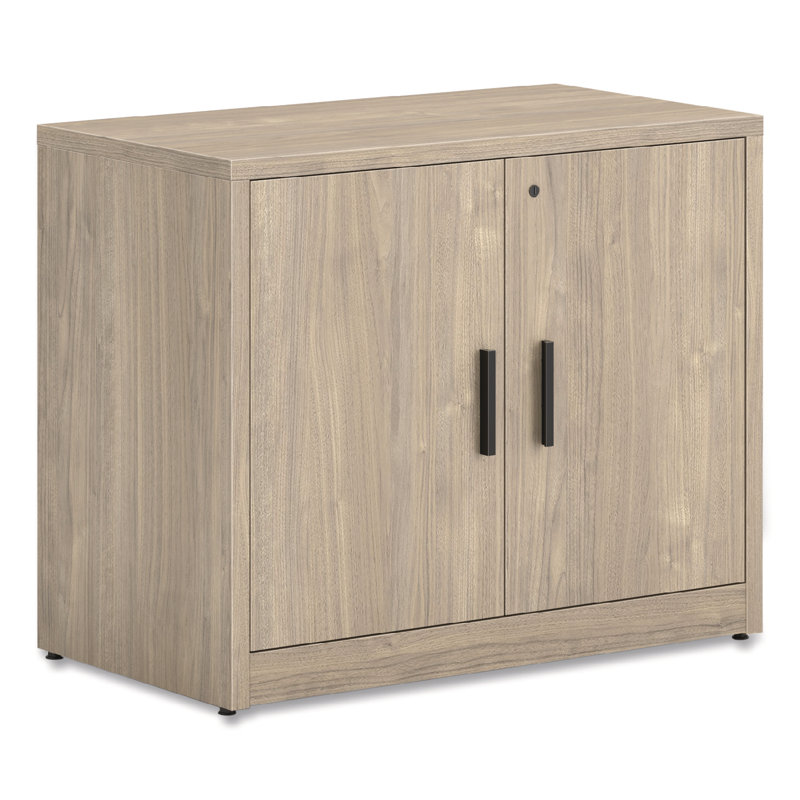 10500 Series Storage Cabinet with Doors, Two Shelves, 36