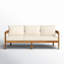 76.5'' Wide Straight Patio Sofa with Cushions