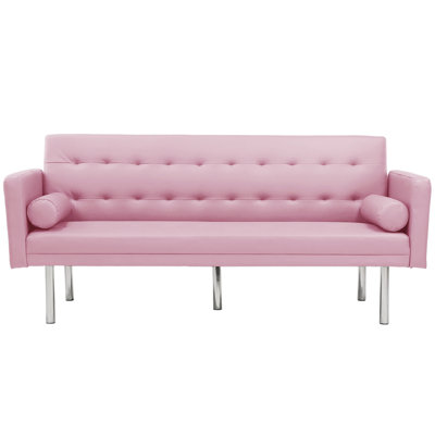 Hollilouise 68.5'' Velvet Convertible Sofa