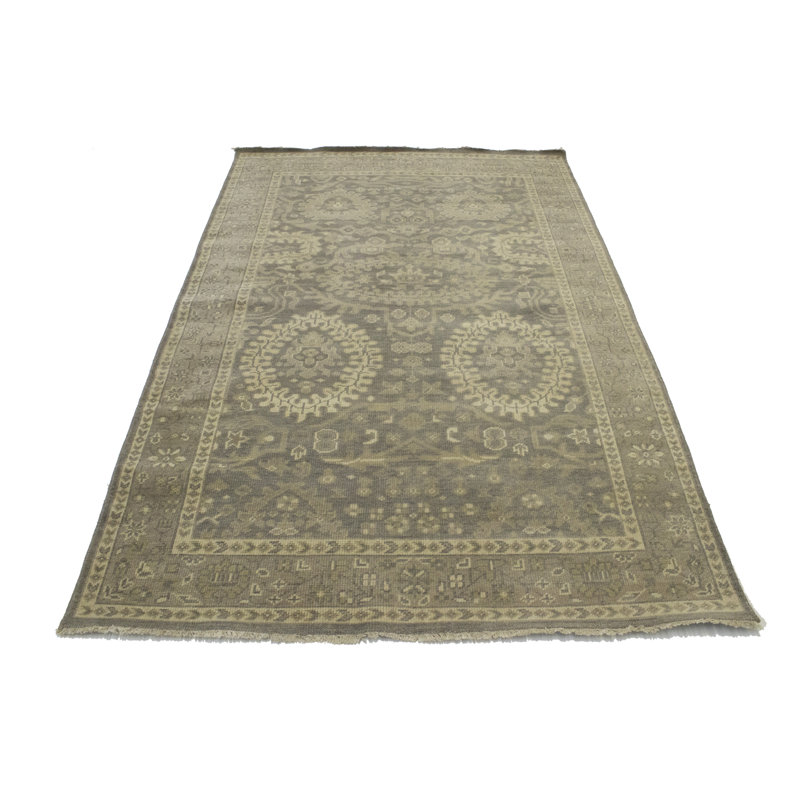 Wool Floral Indoor Rug