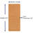 Wall Cork Small - 2' - 4' Bulletin Board