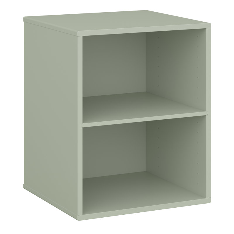 Keep 56cm H x 45cm W Standard Bookcase, Dusty Green