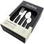 Grunwerg Cutlery 24 Piece Windsor Pattern, 18/10 Stainless Steel Cutlery Set, Serving For 6