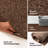 Modern Plush Pet and Kids Friendly Solid Color Area Rugs, Stain & Fade Resistance, Bedroom, Playroom and Kidsroom, Event, Wedding, Perfect for Living Room, Dining Room, Brown Rug-1553637905