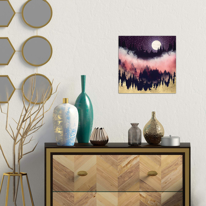 Evening Glow - Wrapped Canvas Print, 66.04 cm H x 66.04 cm W x 3.175 cm D