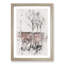 Row of Birch Trees - Picture Frame Painting Print-56853100-56853105