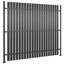 7.09cm H x 35.4cm W Anthracite Composite Fence Panels