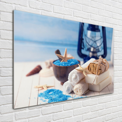 Wellness - No Frame Print on Glass