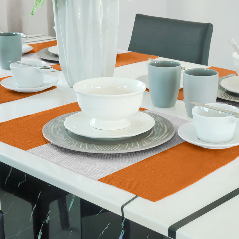 Récapitulatif de 18 po Clemson, Orange, Polyester sergé