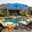 Parasol de patio avec auvent de glace, abri de jardin, de terrasse et de piscine-1577271510