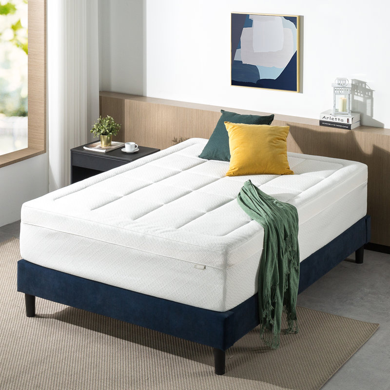 Zinus Cloud Memory Foam Mattress Topper, Twin, 2"