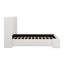 Lit tapissier élégant avec tête de lit haute, blanc, grand-1236524539