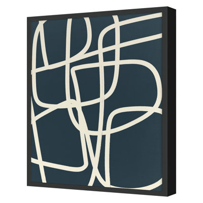 Blue 3 Print by Bock, Alicia