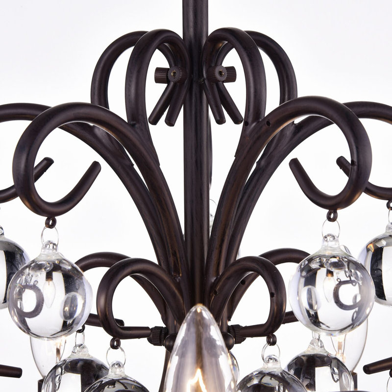 5 - Light Dimmable Chandelier