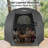 12 Ft. W x 9 Ft. D Fiberglass Patio Gazebo