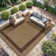 Beige/Brown Geometric Indoor/Outdoor Rug