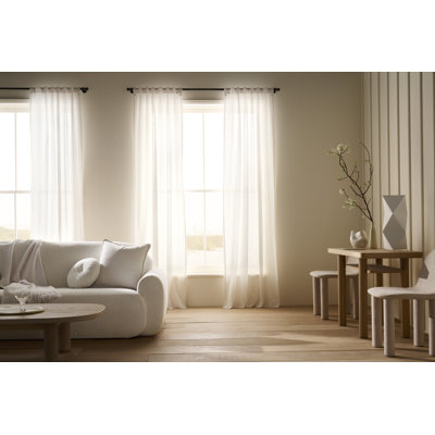 Sunbrella® Laurel Sheer Curtain
