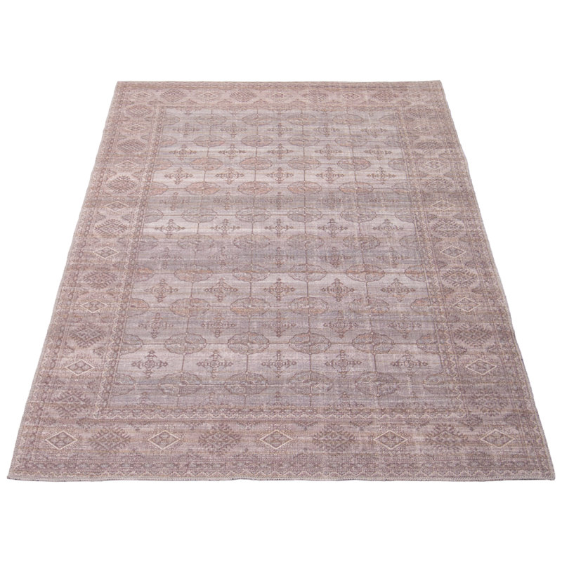 Tapis oriental à tissage plat Jaicen, Rectangle 5 pi 1 po x 7 pi 11 po