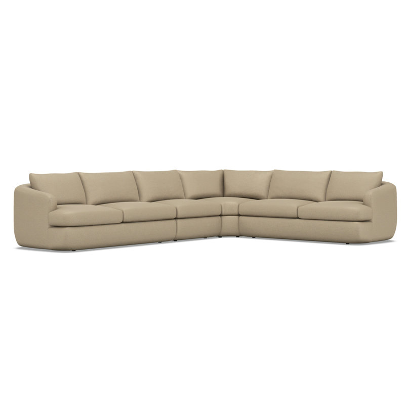 Jules Fabric 4 Pc Sectional, 1697-200