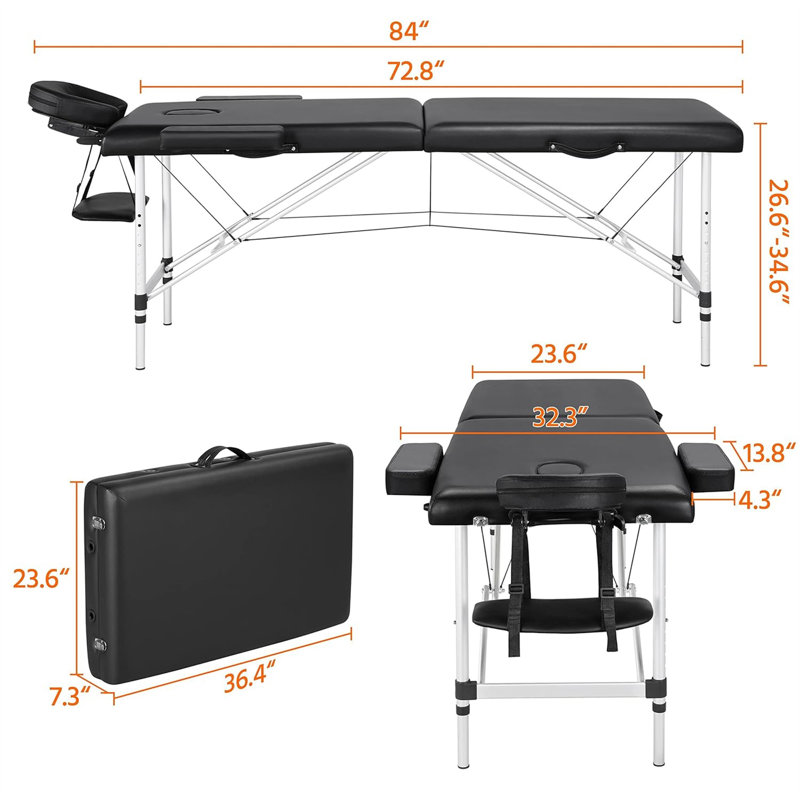 Fauteuil inclinable en simili-cuir, lit de tassage avec spa réglable en hauteur
