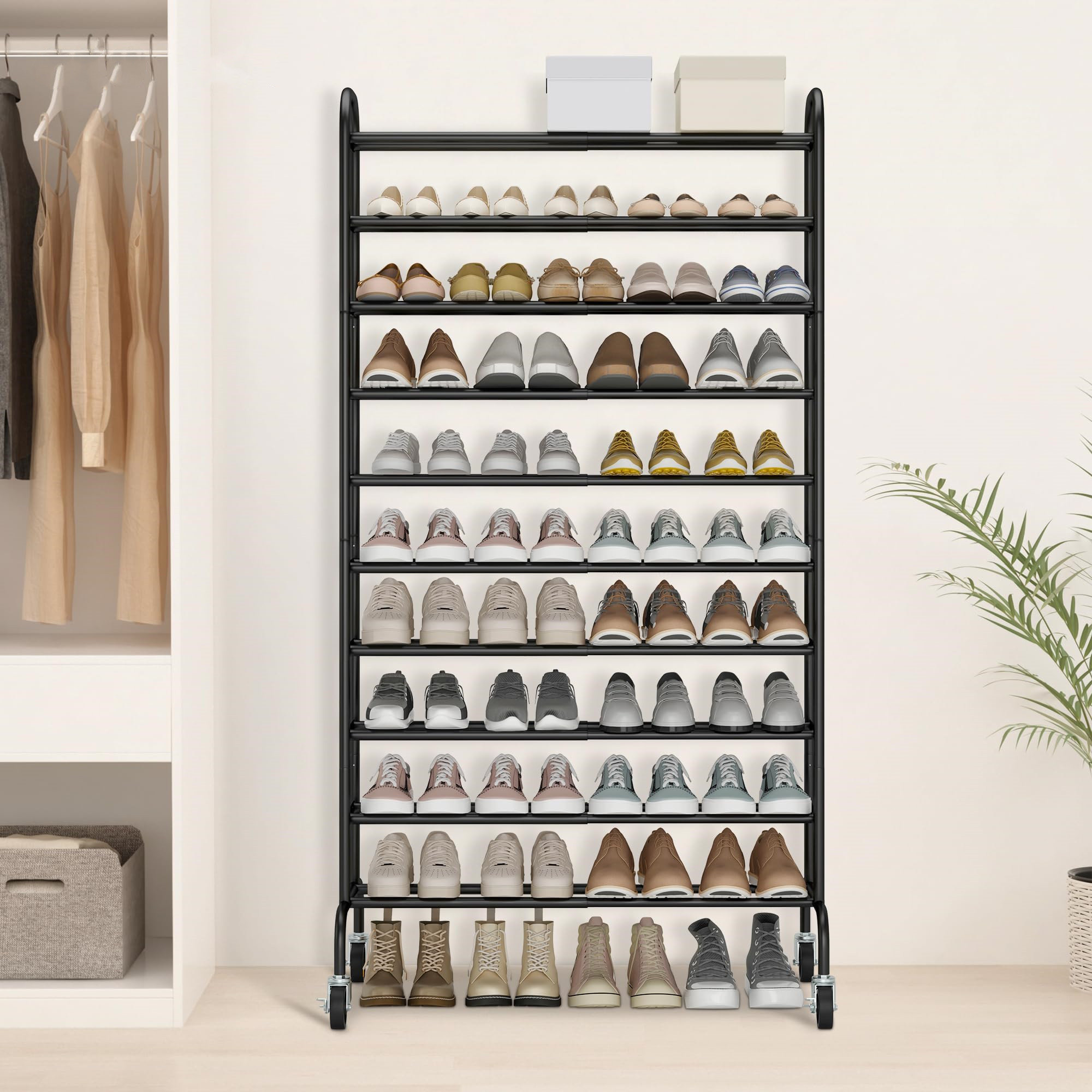 Rebrilliant Expandable Shoe Rack - Wayfair Canada