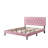 Upholstered Bed Frame with Headboard, Strong Wood Slat Support-2043866968-2043866969