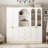 Elegent Wardrobe With Strong Storage And White Finish
